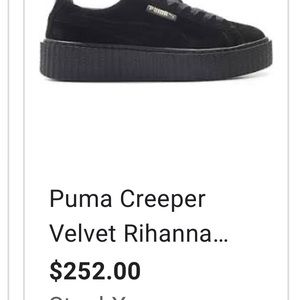 Rihanna Puma Creepers🖤